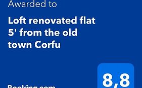 Loft Renovated Flat 5' From The Old Town Corfu
